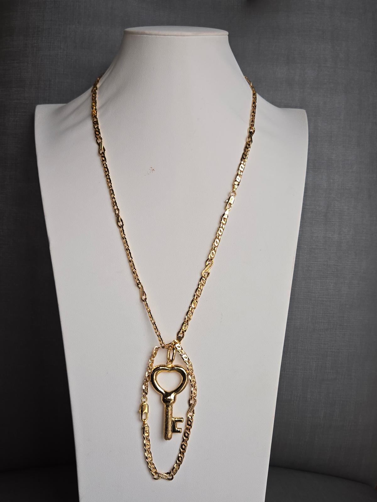 Key to the Heart Pendant Necklace