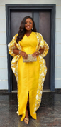 AFRICAN Radiant Bloom Boubou Gown