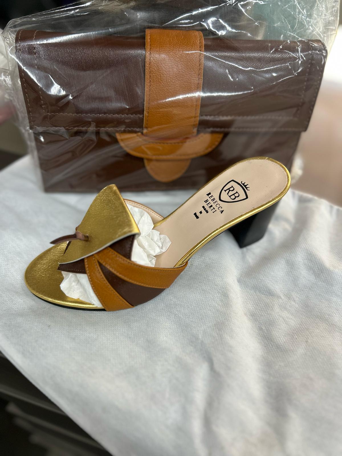 WOMEN REBECCA BERTI SANDLES MADE IN ITALY