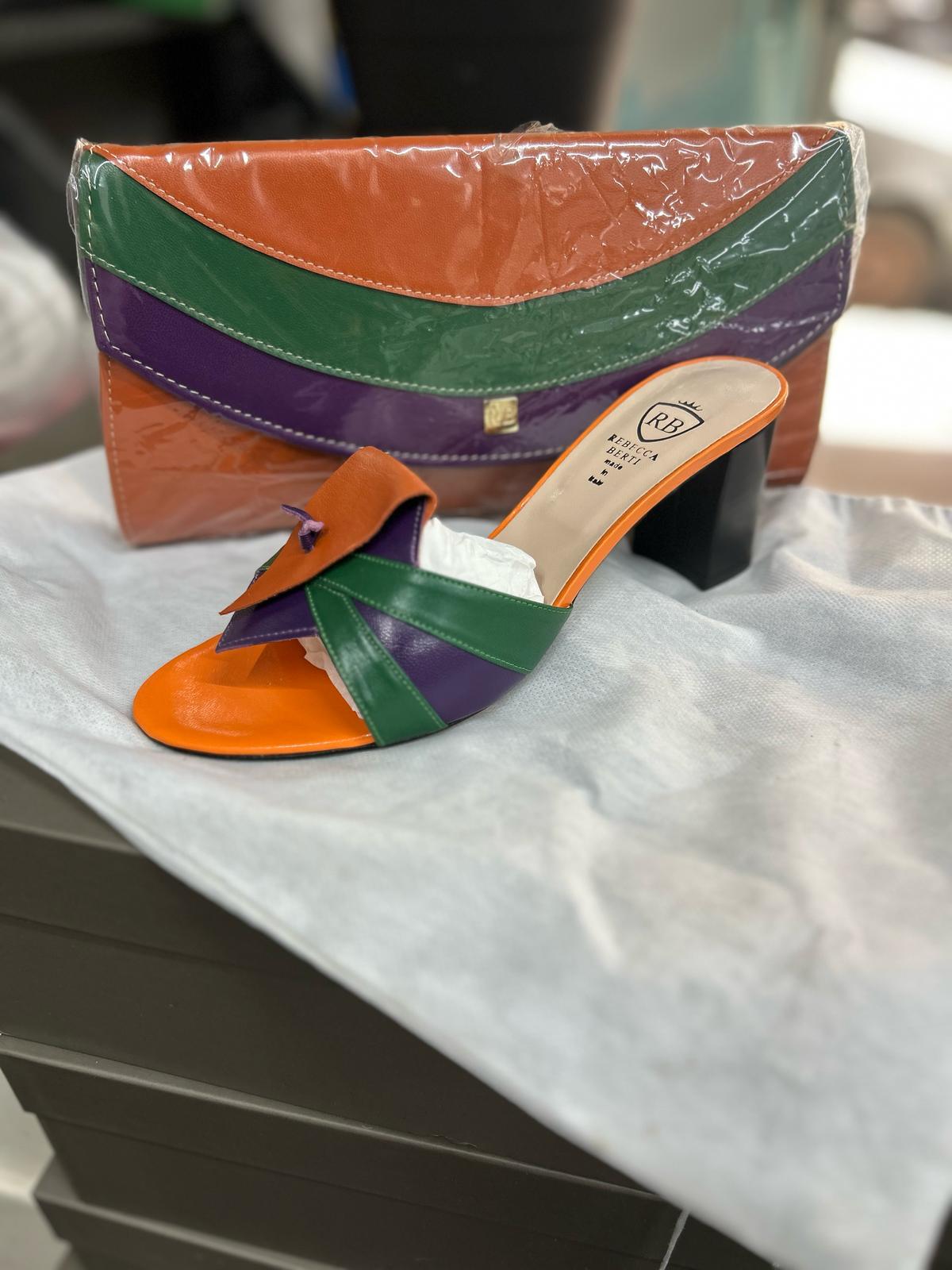 WOMEN REBECCA BERTI SANDLES MADE IN ITALY