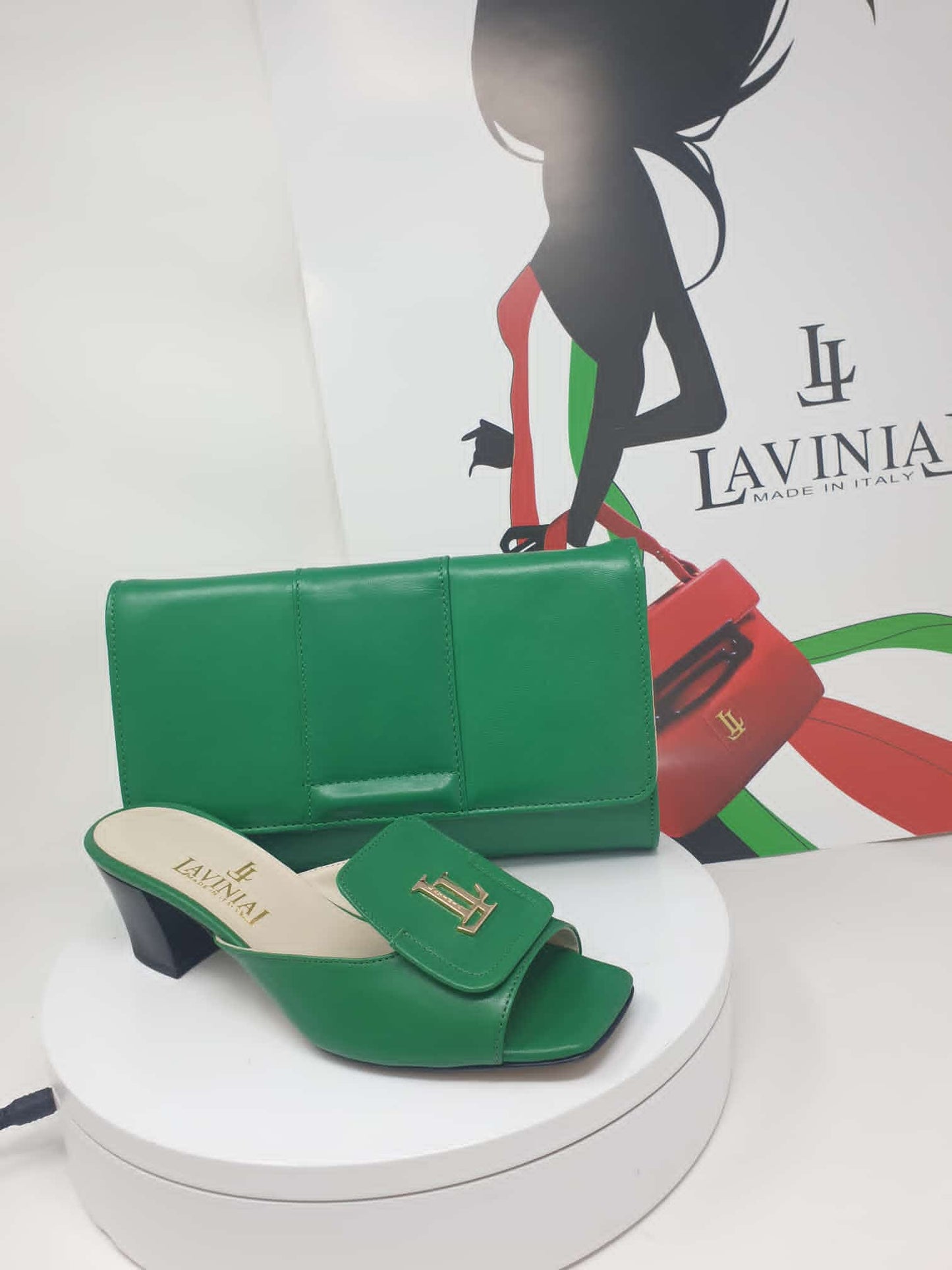 WOMEN OPEN TOE LAVINA SANDLES MADE IN ITALY