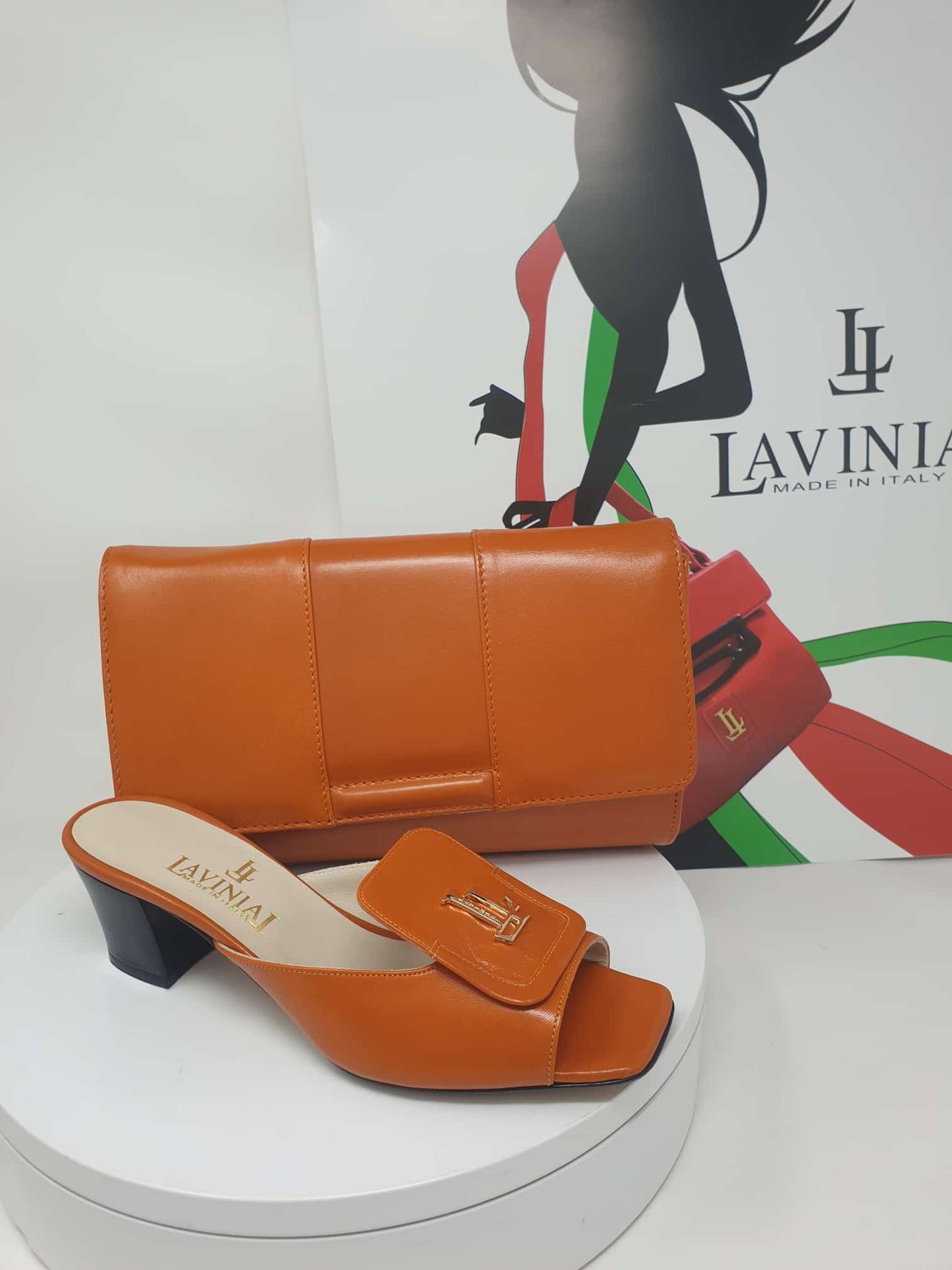 WOMEN OPEN TOE LAVINA SANDLES MADE IN ITALY