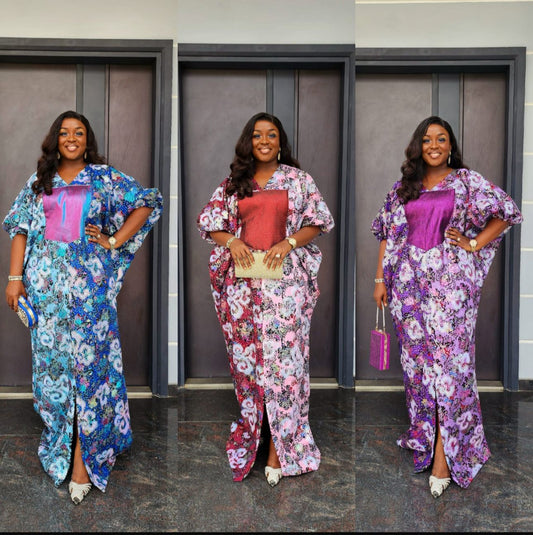 AFRICAN Luxe Ankara Boubou Set
