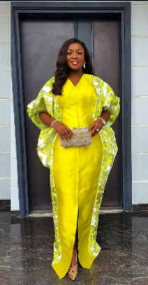 AFRICAN Radiant Bloom Boubou Gown