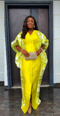 AFRICAN Radiant Bloom Boubou Gown